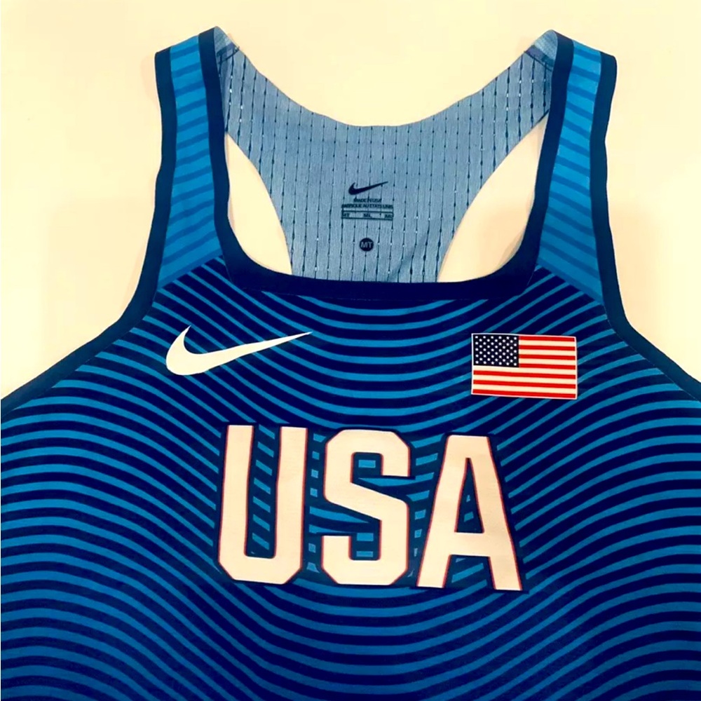 nike pro elite 2016 usa olympic womens medium tall singlet